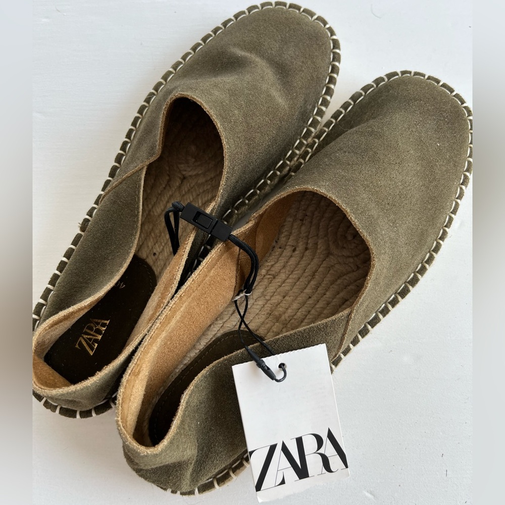 Zara Suede Espadrilles - Picture 3 of 5